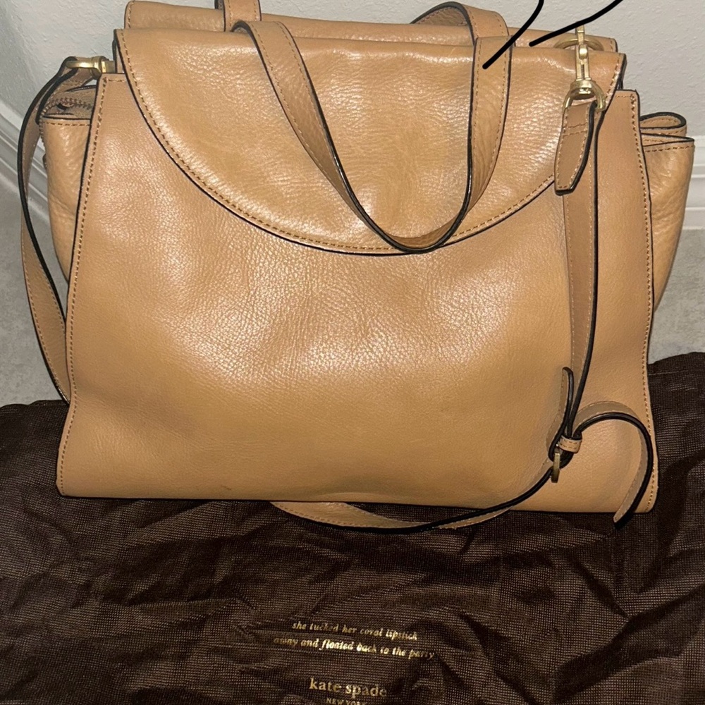 Kate Spade Tan Leather Women's Bag